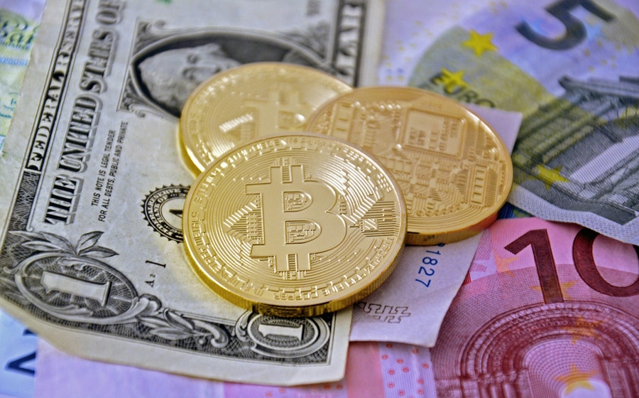 поменять биткоин